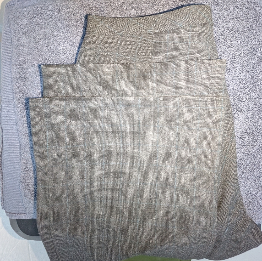 Old Navy Women's Straight Leg Pants - Grey and Navy